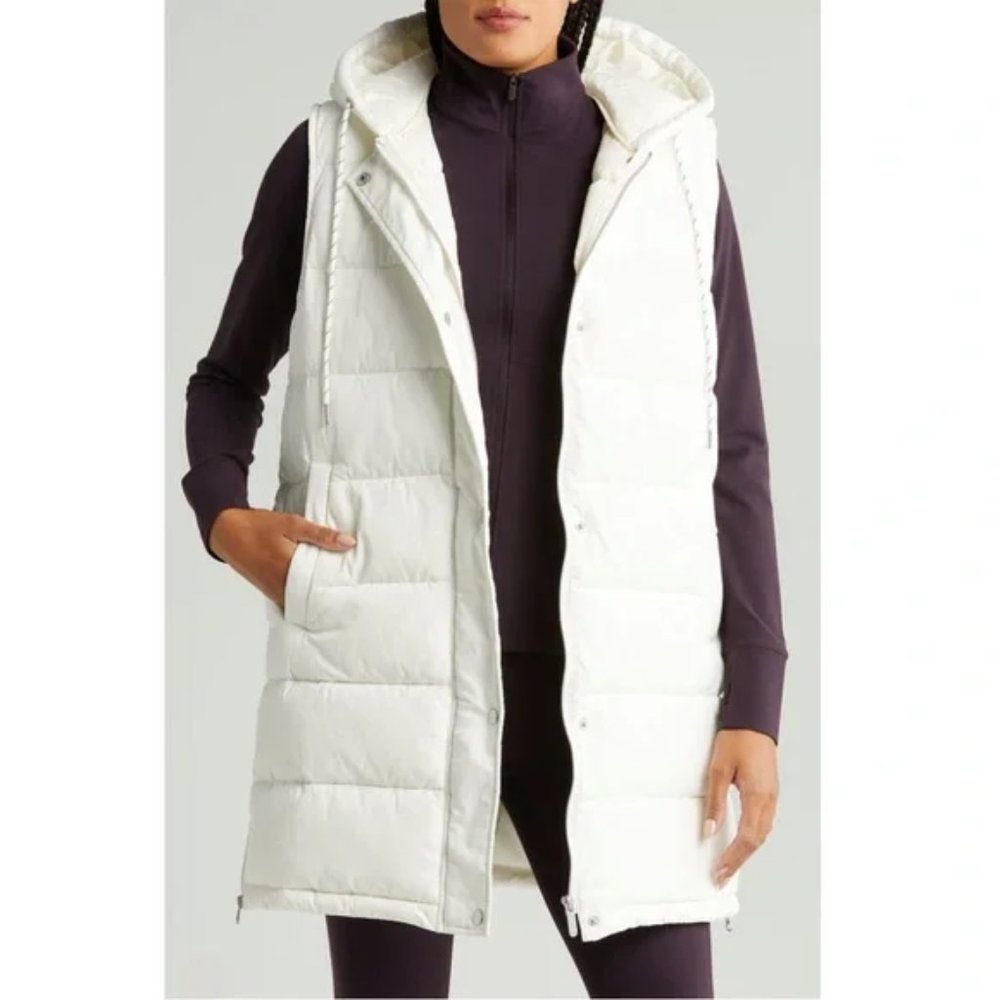 Zella Quilted Puffer Vest - Picture 2 of 6